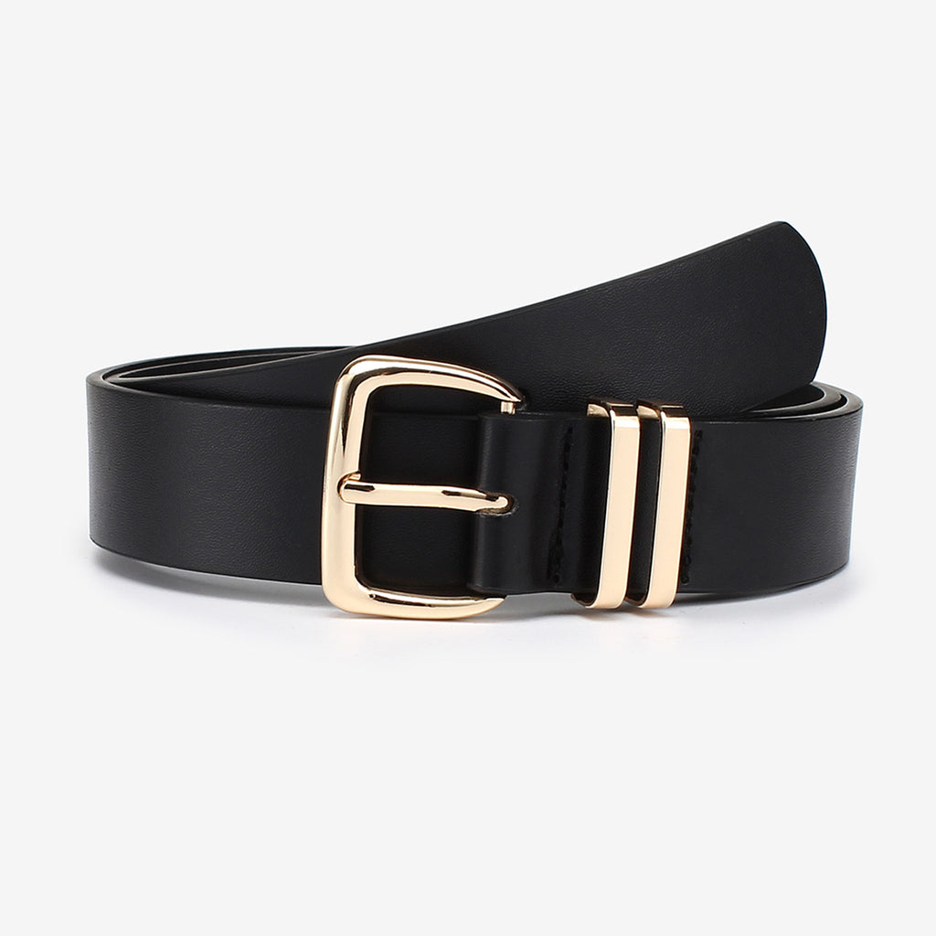 Amazon AliExpress European And American Fashionable Golden Buckle Belt Cross-border Supply Wholesale