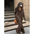 Idle Style Sweater Suit Skirt Women