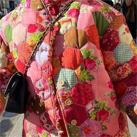 Printed Long-sleeved Cotton Jacket