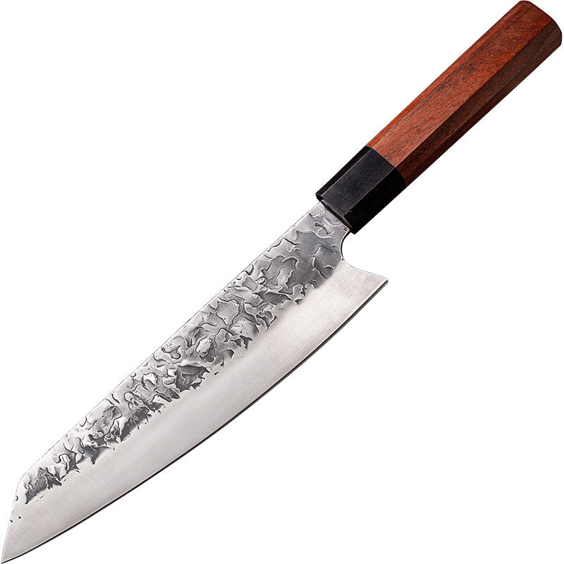 Ebony Kitchen Knife Handmade Stainless Carbon Steel