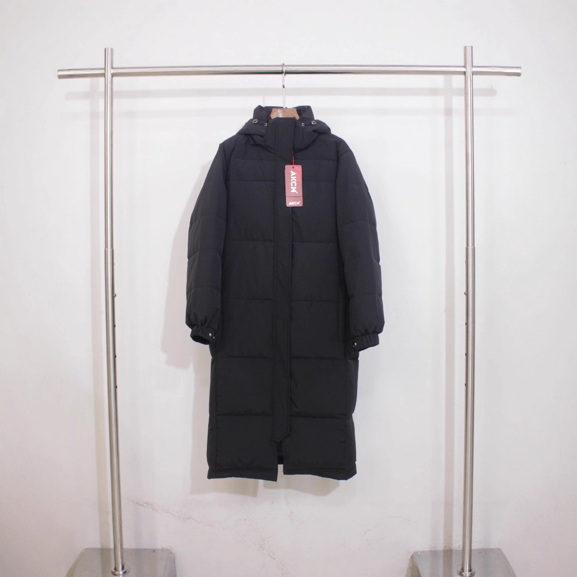 Long Below Knee Thickening Warm Cotton Coat