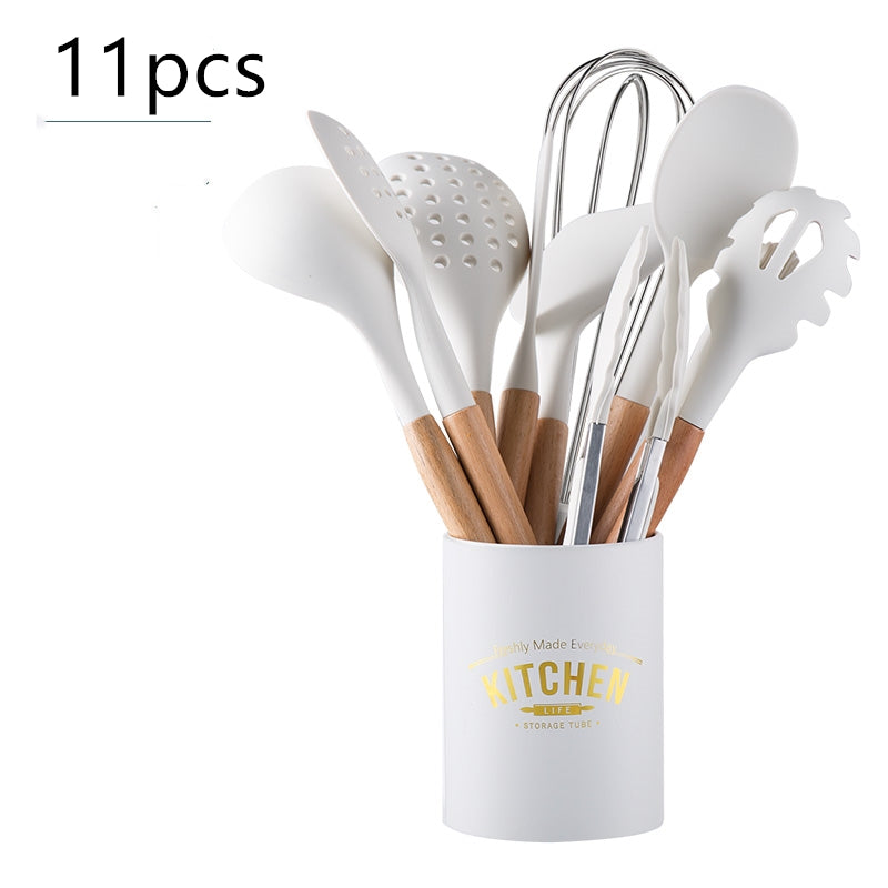 Special silicone spatula for non-stick pan