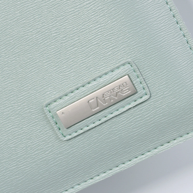 Fashion casual pure leather notebook bag