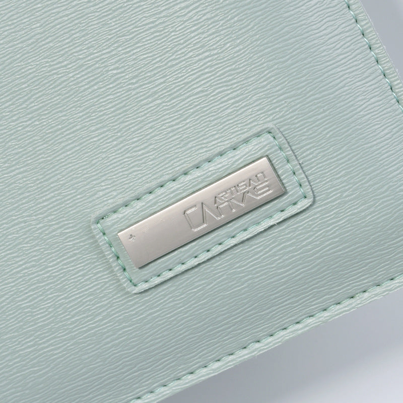 Fashion casual pure leather notebook bag
