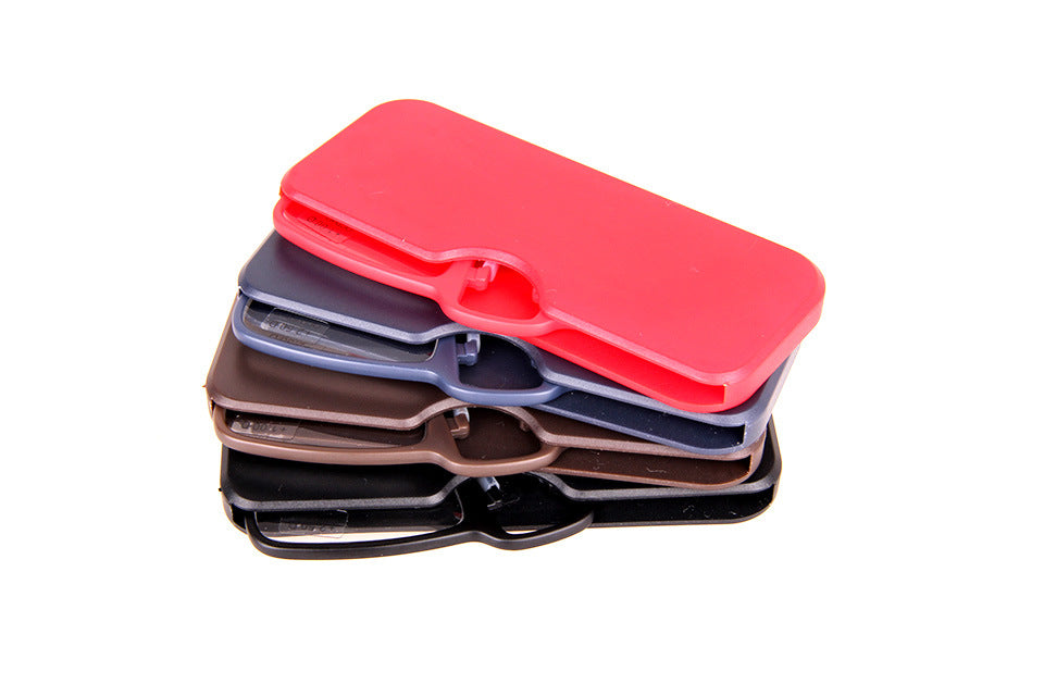 Clip-on reading glasses SOS wallet emergency glasses