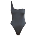 One-piece solid color sexy swimsuit