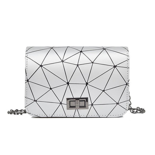 All-Match Messenger Bag Ins Super Fire Chain Shoulder Bag Lock Small Square Bag