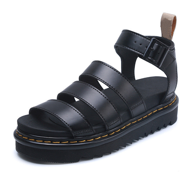 Sandals Martin Sandals Platform Fingerless Fashion Fashion Beach Shoes