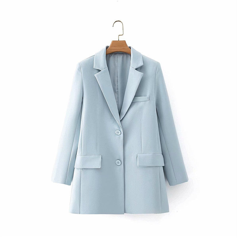 Street Fashion Single-breasted Suit Jacket And Pants Suit