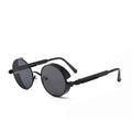 Ladies Metal Round Frame Spring Glasses Frame