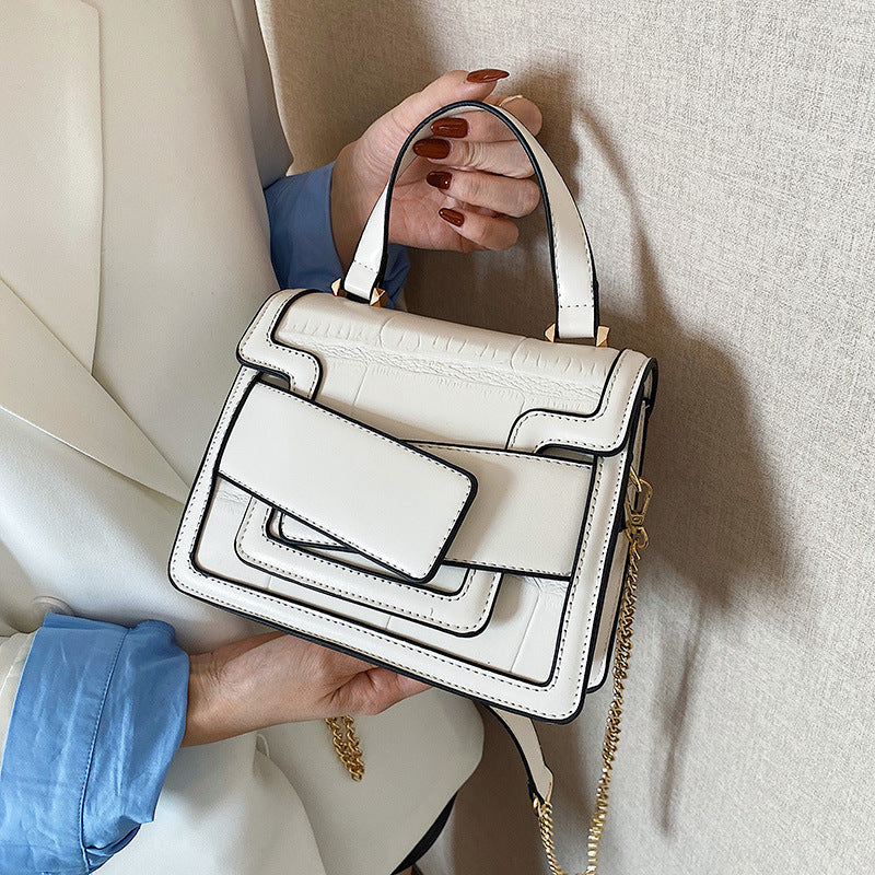 Simple Portable Messenger Small Square Bag