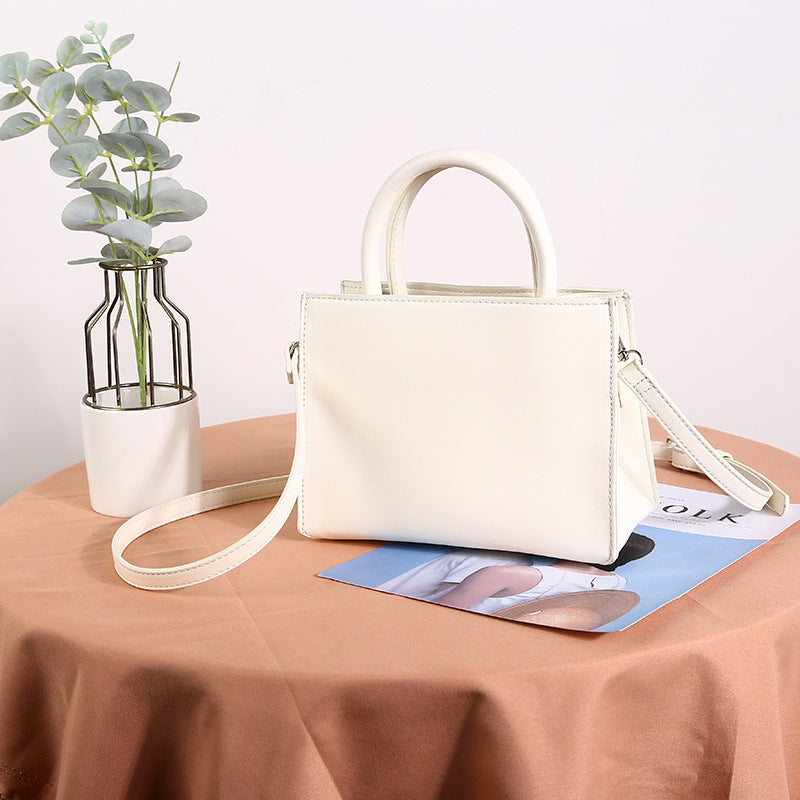 Niche Design Knotted Simple Female Bag Portable Small Square Bag New Fashion All-Match Single Shoulder Messenger Bag