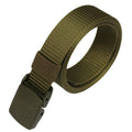 Men's Non-metallic Nylon Canvas Belt