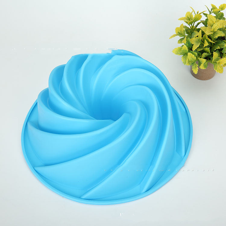 Silicone Baking Pan Whirlwind Cake Mould