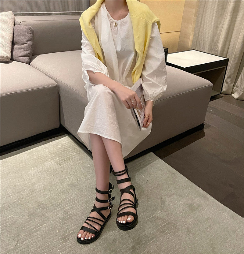 Roman Sandals Fairy Style Women's Flat Shoes