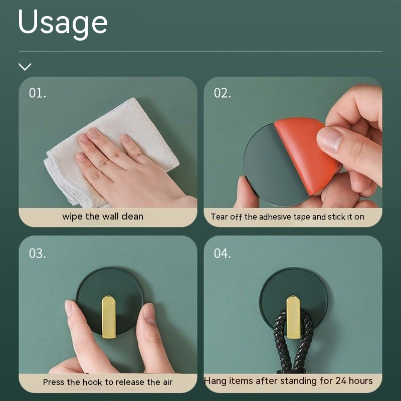 Hook Strong No Punch Sticky Hook Load Bearing