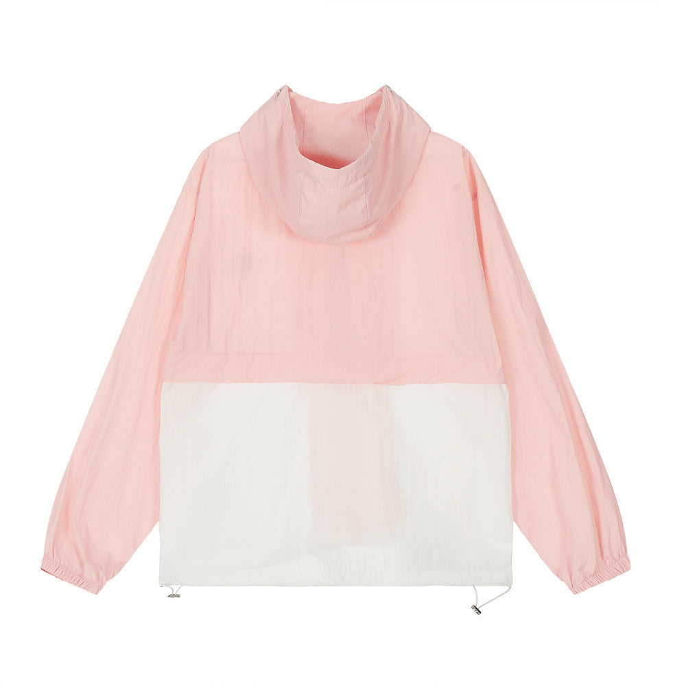 Fashion Stitching Shell Jacket Men And Women