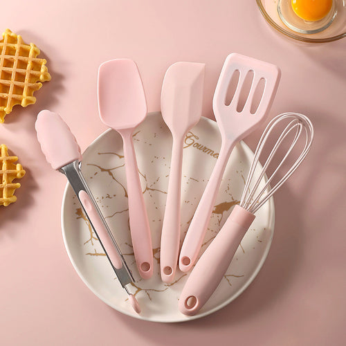 5or10-piece Non-stick Pan Mini Silicone Kitchenware