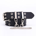 Double Breasted Waistband For Girls