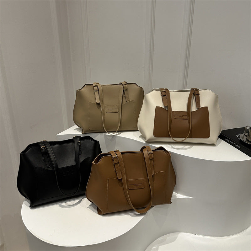 New Color Matching Tote Bag For Women