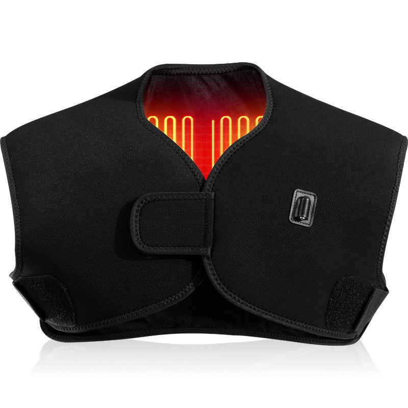 Warm electric heating vest