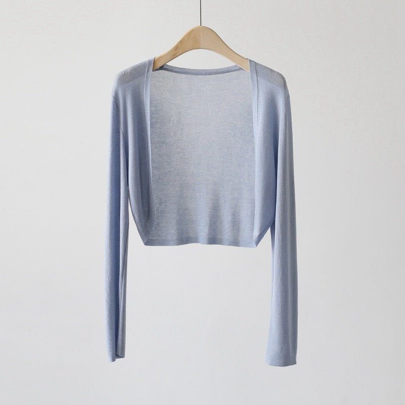 Women's Summer Shawl Thin Waistcoat Smock Top