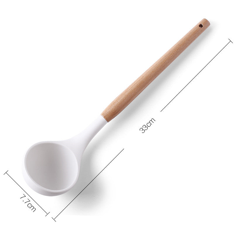 Special silicone spatula for non-stick pan