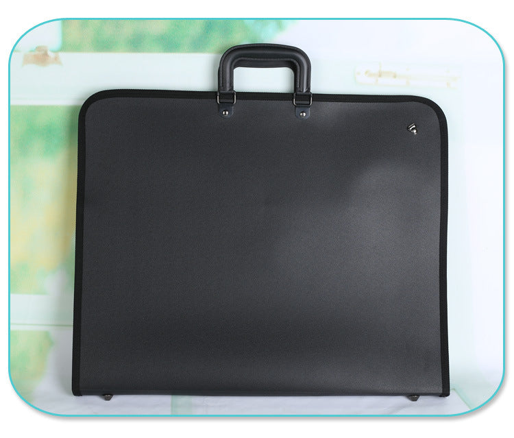 Black Shoulder-back Painting Home Work Bag