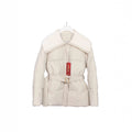 Women's Korean-style Knitted Lapel Down Jacket