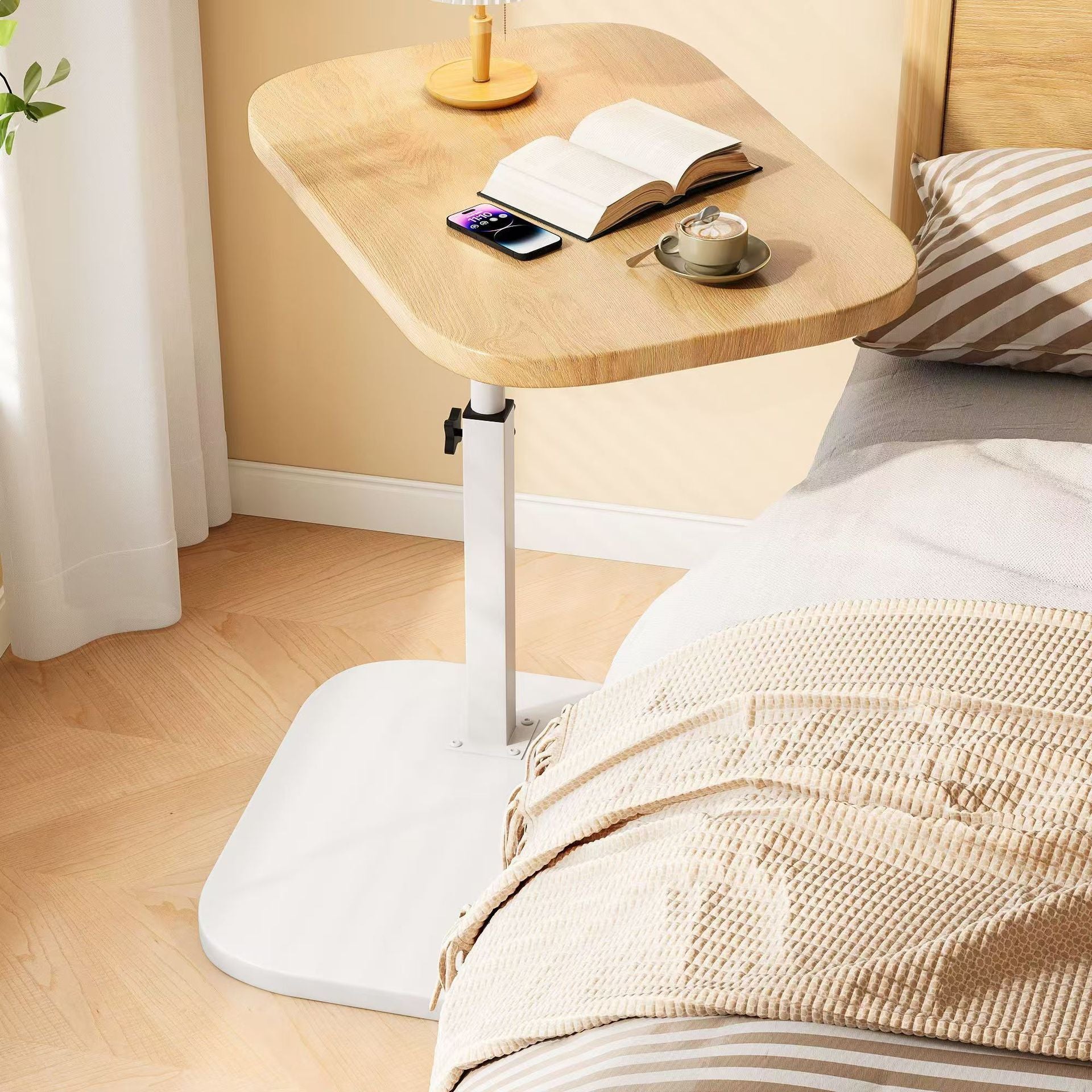 C- Type Lifting Simple Storage Bedside Table
