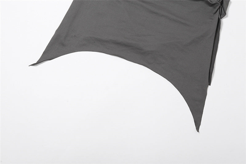 Hollow-out Midriff Slim Fit Waist Sheath Dress