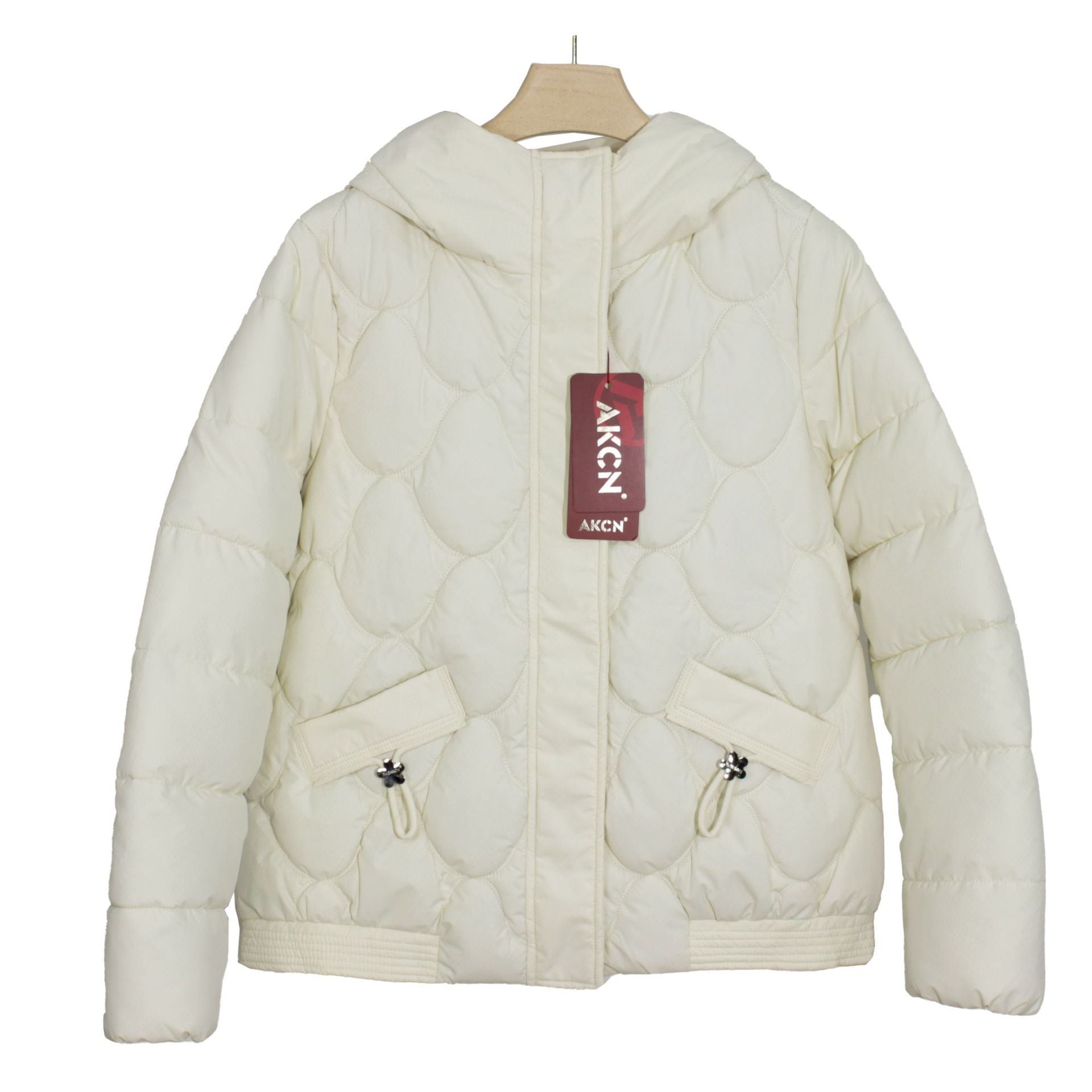 Thick Hooded Winter Cotton-padded Coat