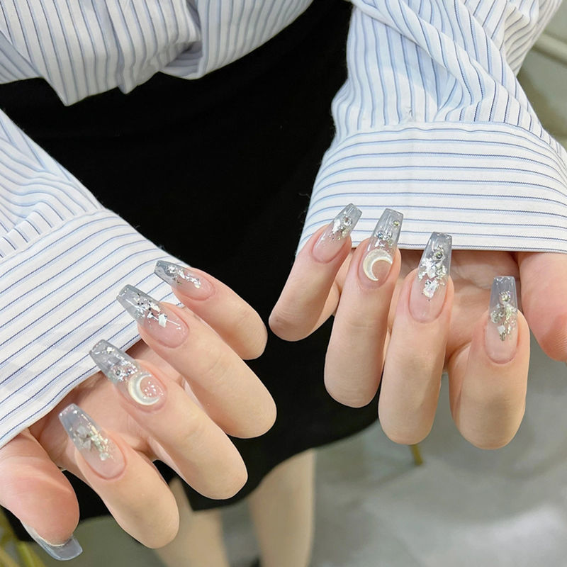 Sailor Moon Nail Stickers Beautiful Student Fake Nails