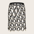Sexy Belt Ladies Ins Fashion Denim Personality Rivet Leather Skirt Belt
