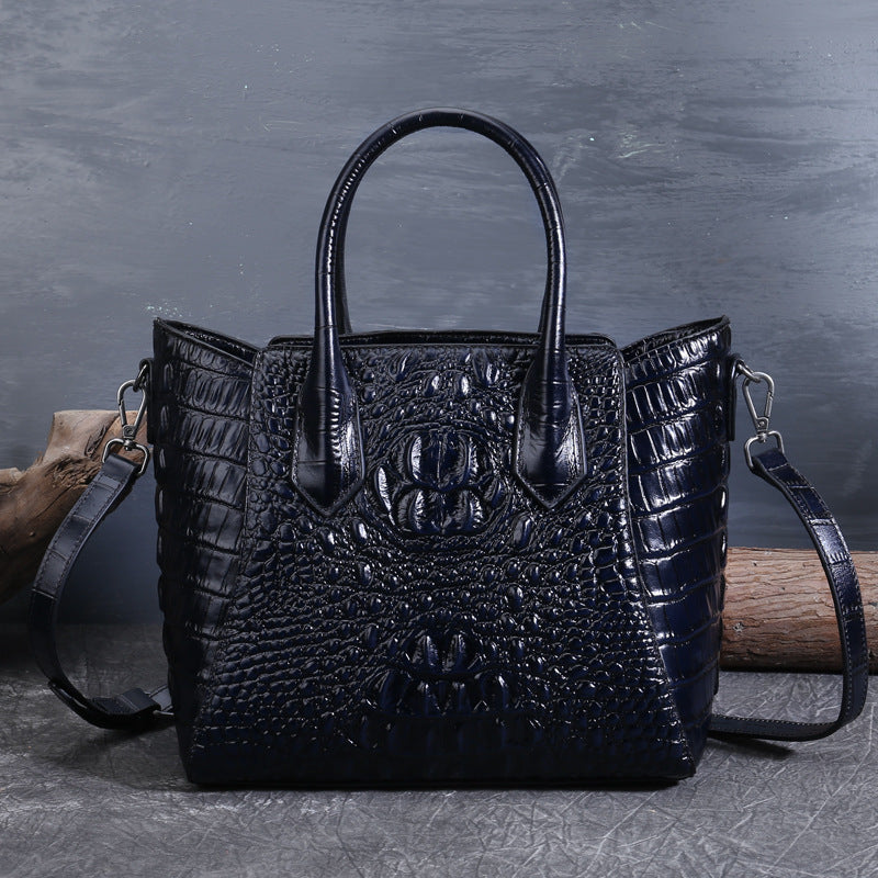 New women's handbag retro large capacity tote bag