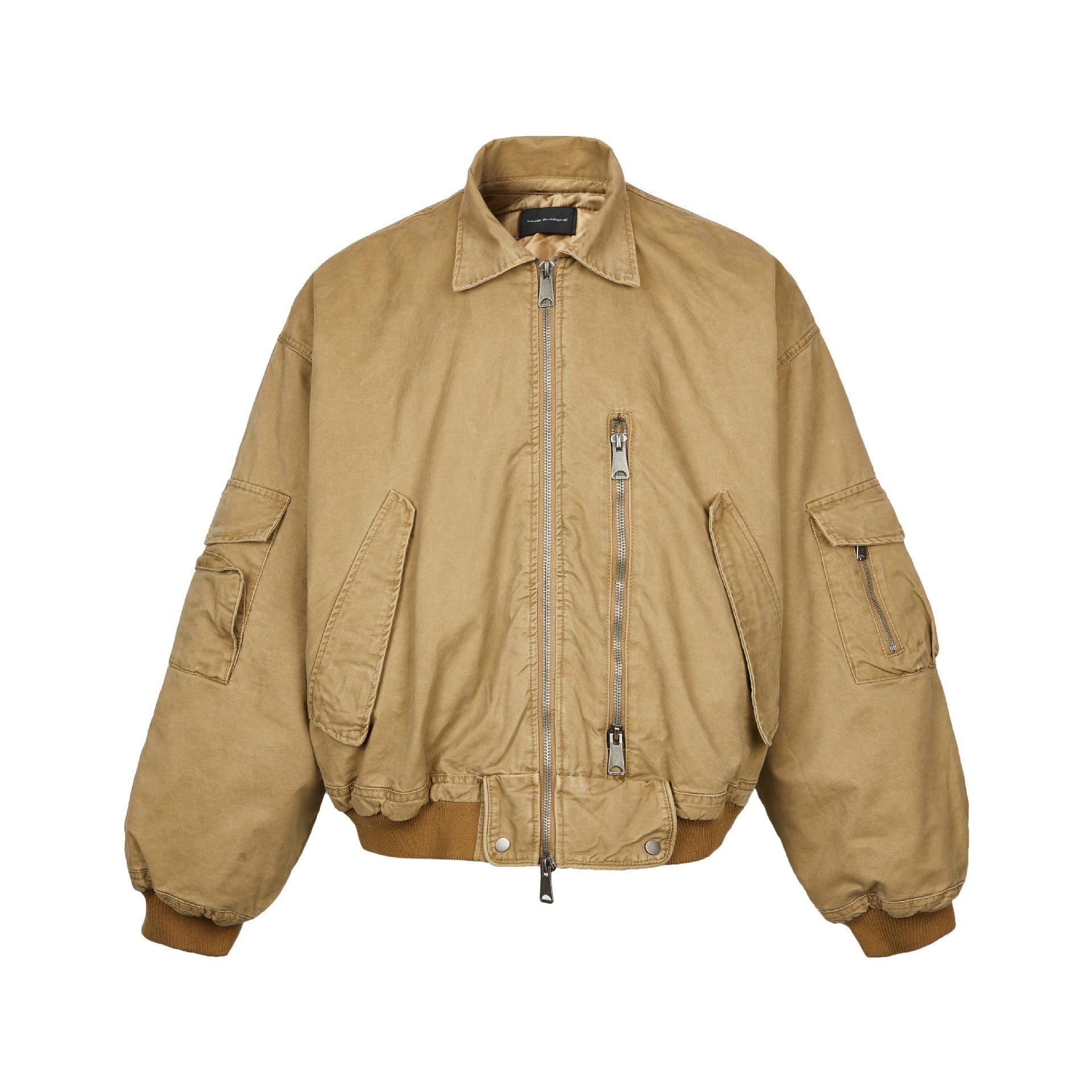 Bomber Jacket Coat Cotton-padded Jacket Men