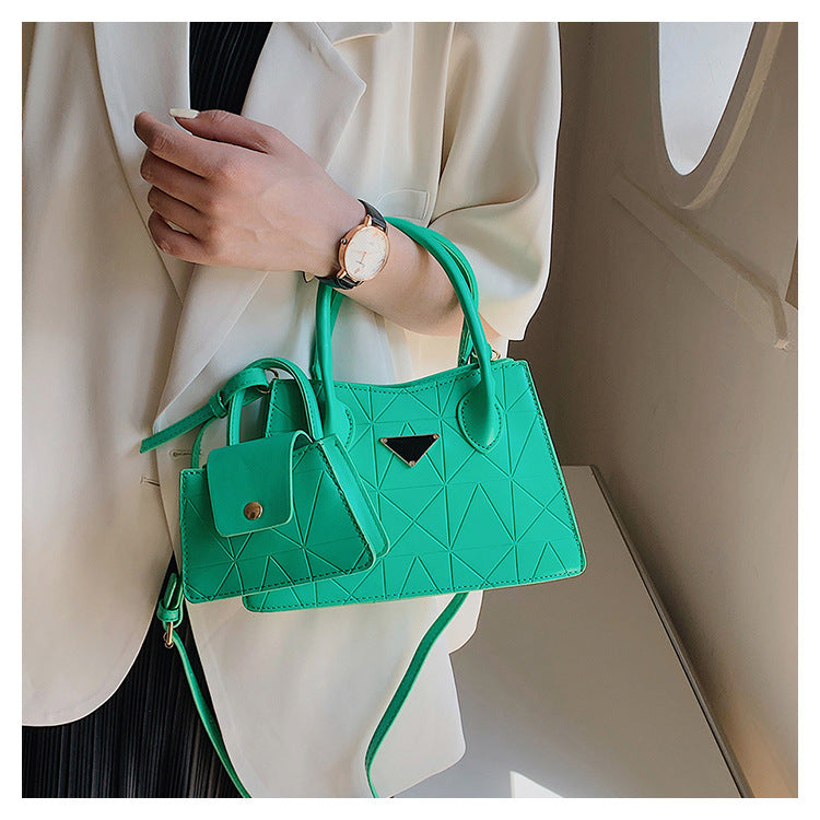 Hand Two Piece Women's One Shoulder Messenger Bag