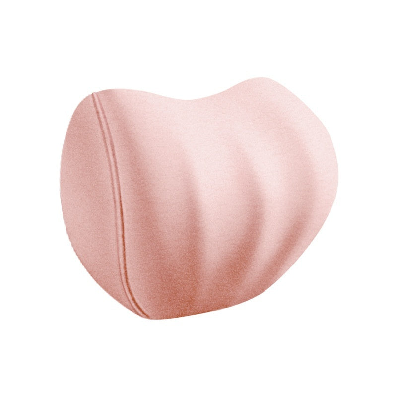 Suede Memory Foam Headrest Lumbar Support Pillow Cloud Feeling Slow Rebound