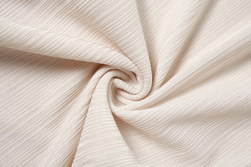 Women's Fashion Short Sleeve V Neck Single Breasted Slim Dress