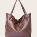 Women's Big Bag Strap Soft Leather Portable Shoulder