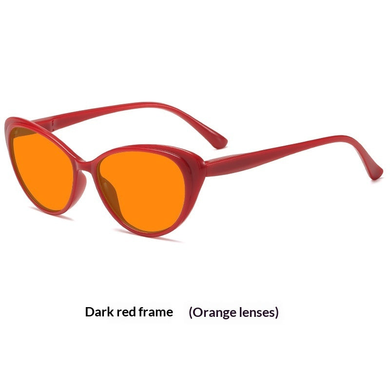 Retro Cat-eye Night Vision Blue Light Blocking Sunglasses For Men And Women