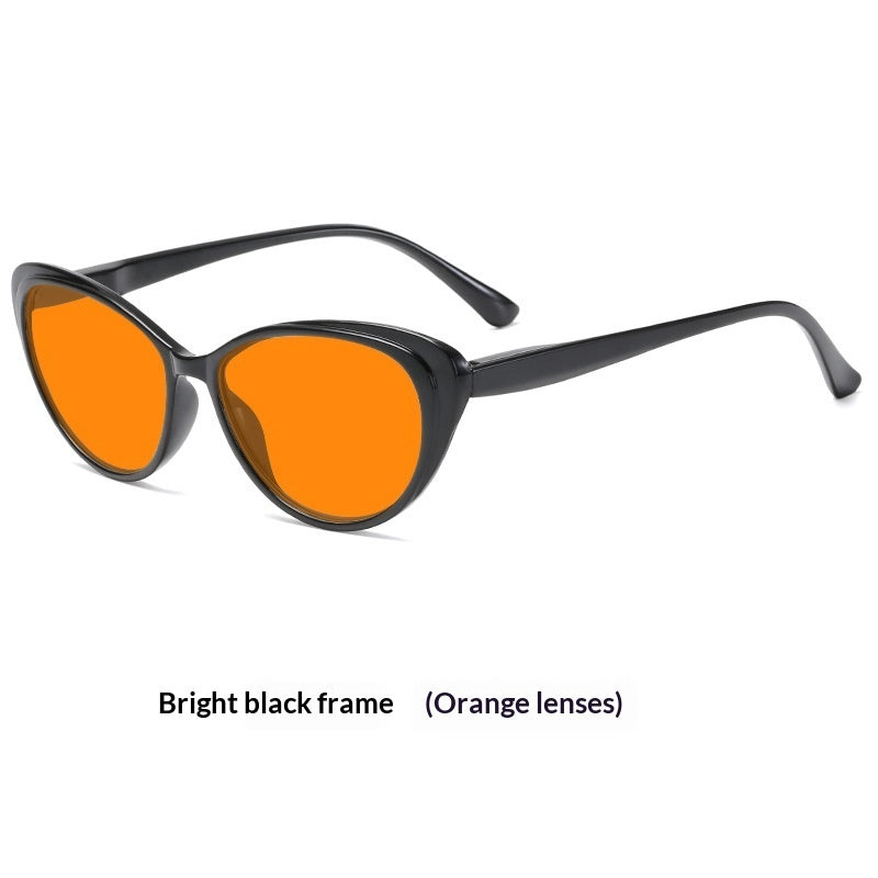 Retro Cat-eye Night Vision Blue Light Blocking Sunglasses For Men And Women