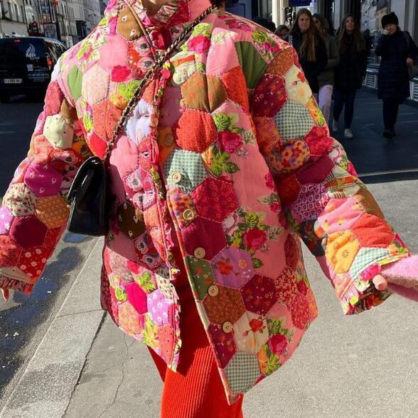 Printed Long-sleeved Cotton Jacket