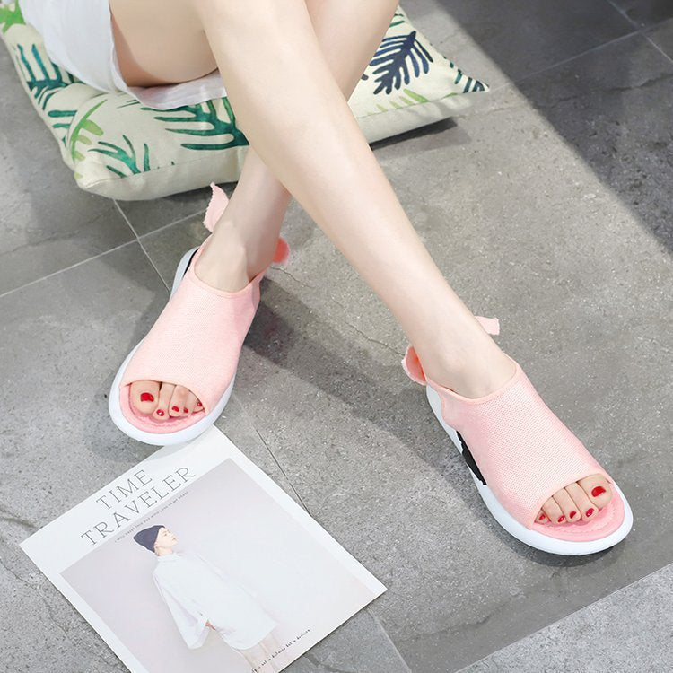 Fish Mouth Sandals Sponge Cake