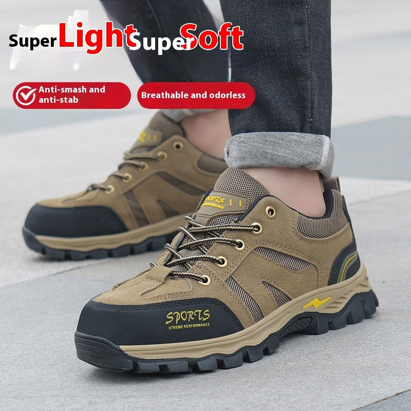 Labor Protection Shoes Steel Toe Cap Anti-smashing