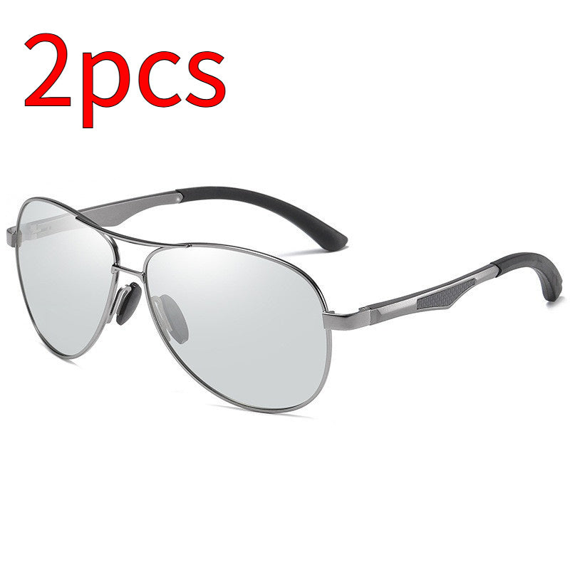 Fashion color-changing glasses