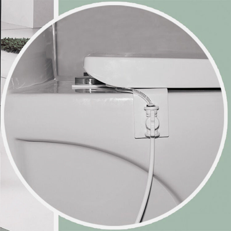 Toilet bidet flush butt