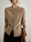 Women's Knitted Cardigan For Autumn And Winter Chanel Style Sweater