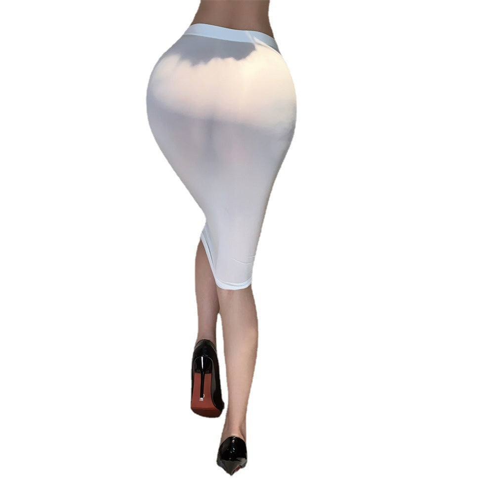 Women's Transparent Hip Skirt Outdoor