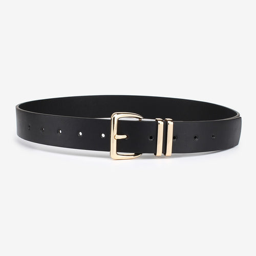 Amazon AliExpress European And American Fashionable Golden Buckle Belt Cross-border Supply Wholesale